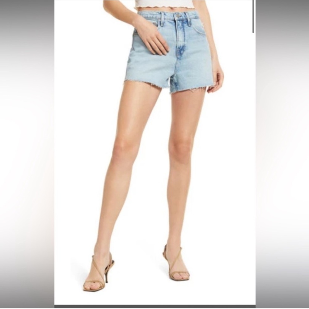 Good American Women’s Teens Denim Jean Cutoff Shorts